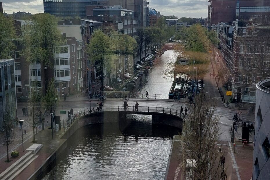 View from the Amsterdam University